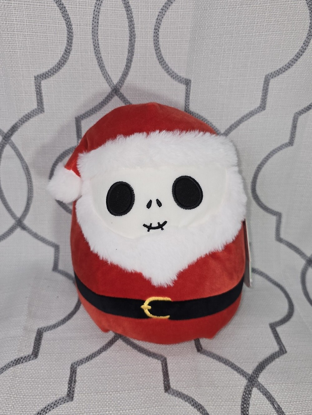 Squishmallows Nightmare Before Christmas 8” Jack Skellington Santa Plush Disney